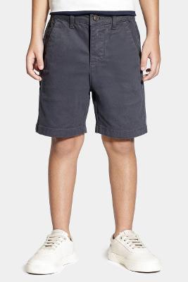 Bermuda Aramis Chino Algodão Color Sarjada Marinho