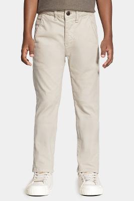 Calça Aramis Chino Color Sarjada Areia
