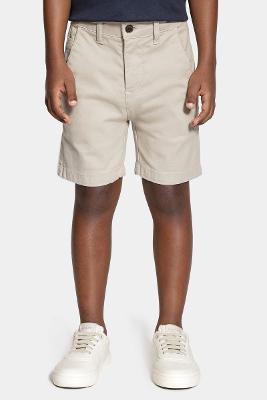 Bermuda Aramis Chino Algodão Color Sarjada Areia