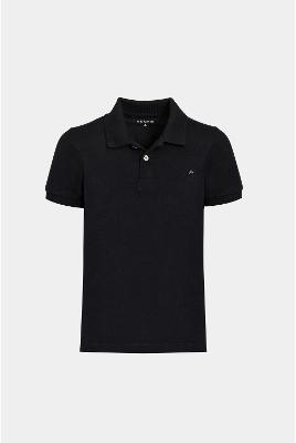 Polo Aramis Algodão Básica Manga Curta Preto