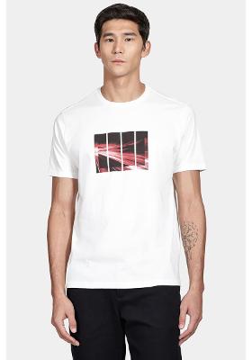 Camiseta Manga Curta Fotografia Off White