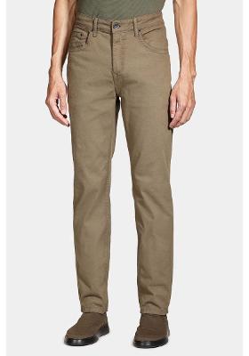 Calça Color Slim Canvas Verde Militar