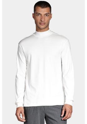 Camiseta Manga Longa Gola Alta Hermes Off White