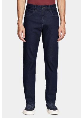 Calça Jeans Slim Escura Azul Escuro