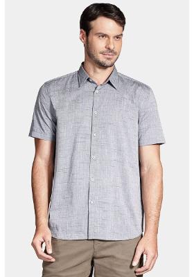 Camisa Regular Loop Flame Bosco Cinza Escuro