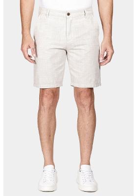 Bermuda Chino Cotton Off White
