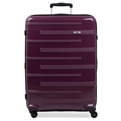 Mala Grande Polipropileno 4 Rodas SwissOne Montreux Roxo
