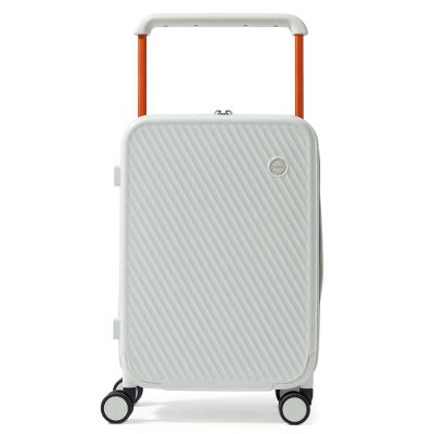 Mala De Bordo Policarbonato 4 Rodas Bagaggio Bahamas Branco