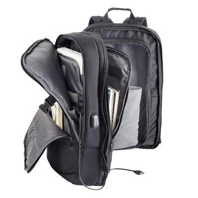 Mochila Masculina Grande para viagem Expansivel Voyage Preta