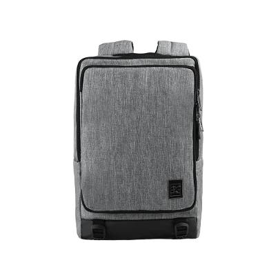 Mochila Masculina Executiva Para Notebook City Block Cinza