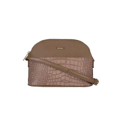 Bolsa Transversal Feminina Pequena Célia Marrom