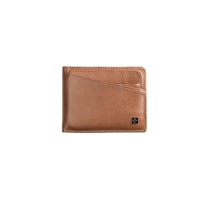 Carteira Masculina de Couro com Porta Cartão Suissewin Café