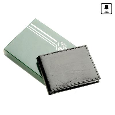 Carteira Masculina de Couro com Porta Cartão Freeway Preta