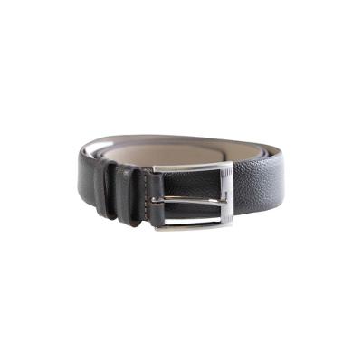 Cinto Masculino de Couro 32mm Fivela Escovada Café 110