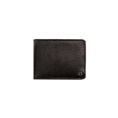 Carteira Masculina de Couro Suissewin Preto