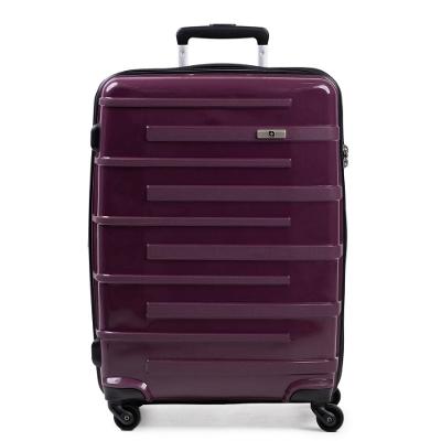 Mala Média Polipropileno 4 Rodas SwissOne Montreux Roxo