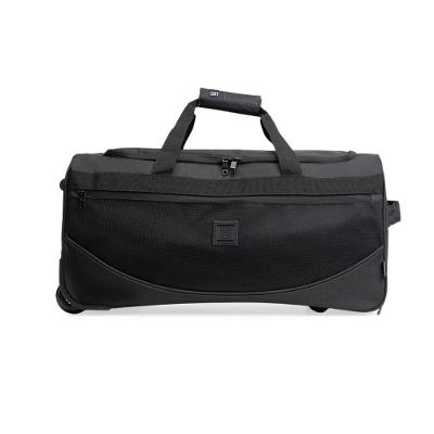 Bolsa de Viagem Masculina de Rodinhas Grande BG Mesh Preta