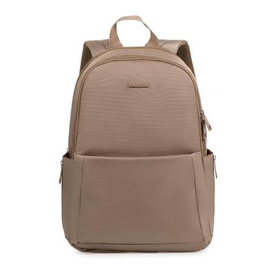 Mochila Feminina Executiva Para Notebook Versatille Marrom