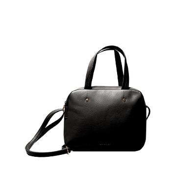 Bolsa Feminina Mini Baú Rebite Preta
