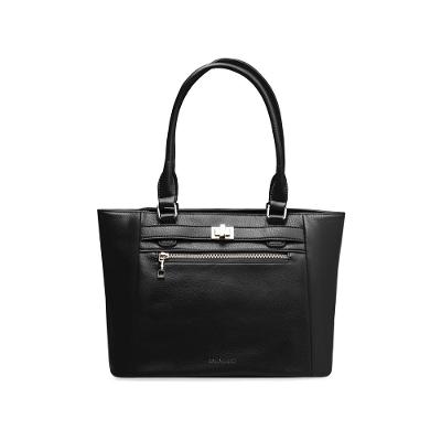 Bolsa de Ombro Feminina Tote Torniquete Preta