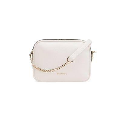 Bolsa Transversal Feminina Pequena Correntes Off White