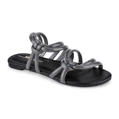 Rasteirinha Infantil Feminina Bibi Little Me Preto 1104303