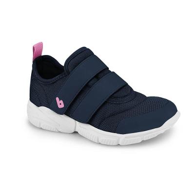 Tênis Infantil Feminino Bibi Ever Drop Azul com Velcro 1100221