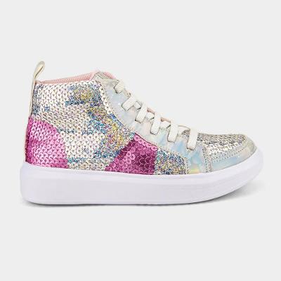 Abotinado Infantil Bibi Glam Branco Com Rosa