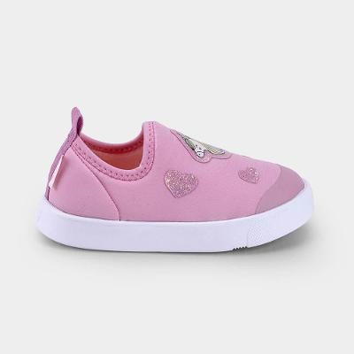 Tênis Infantil Bibi Agility Mini II Rosa de Unicórnio