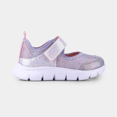Tênis Infantil Bibi Energy Baby 2.0 Lilás com Abertura