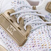 Tênis Infantil Bibi Shine Branco com Pedrinhas Brilhosas - 7