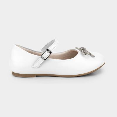 Sapatilha Infantil Bibi Ballerina Mini Branca com Laço 1152069