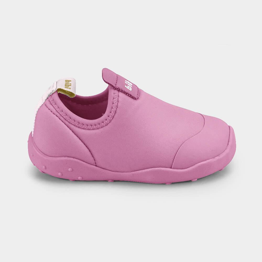 Tênis Infantil Bibi Fisioflex Originals Rosa Liso - 1