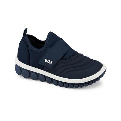 Tênis Infantil Azul com Fechamento em Tira Bibi 2.0