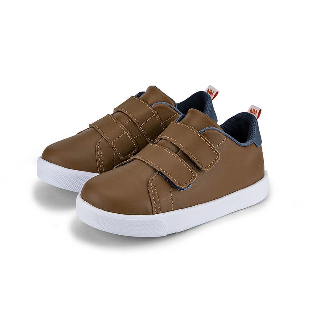 Tênis Infantil de Couro Bibi Marrom Agility Mini II - 3