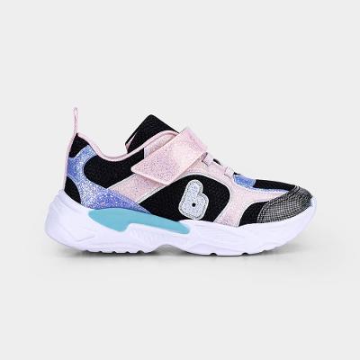 Tênis Infantil Bibi Pegasus Preto e Rosa