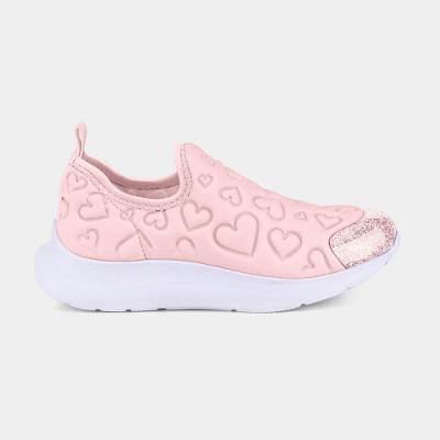 Tênis Infantil Bibi Action Rosa de Coração