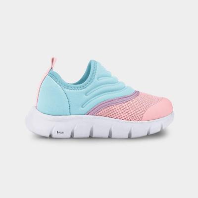 Tênis Infantil Bibi Energy Baby 2.0 Rosa com Azul