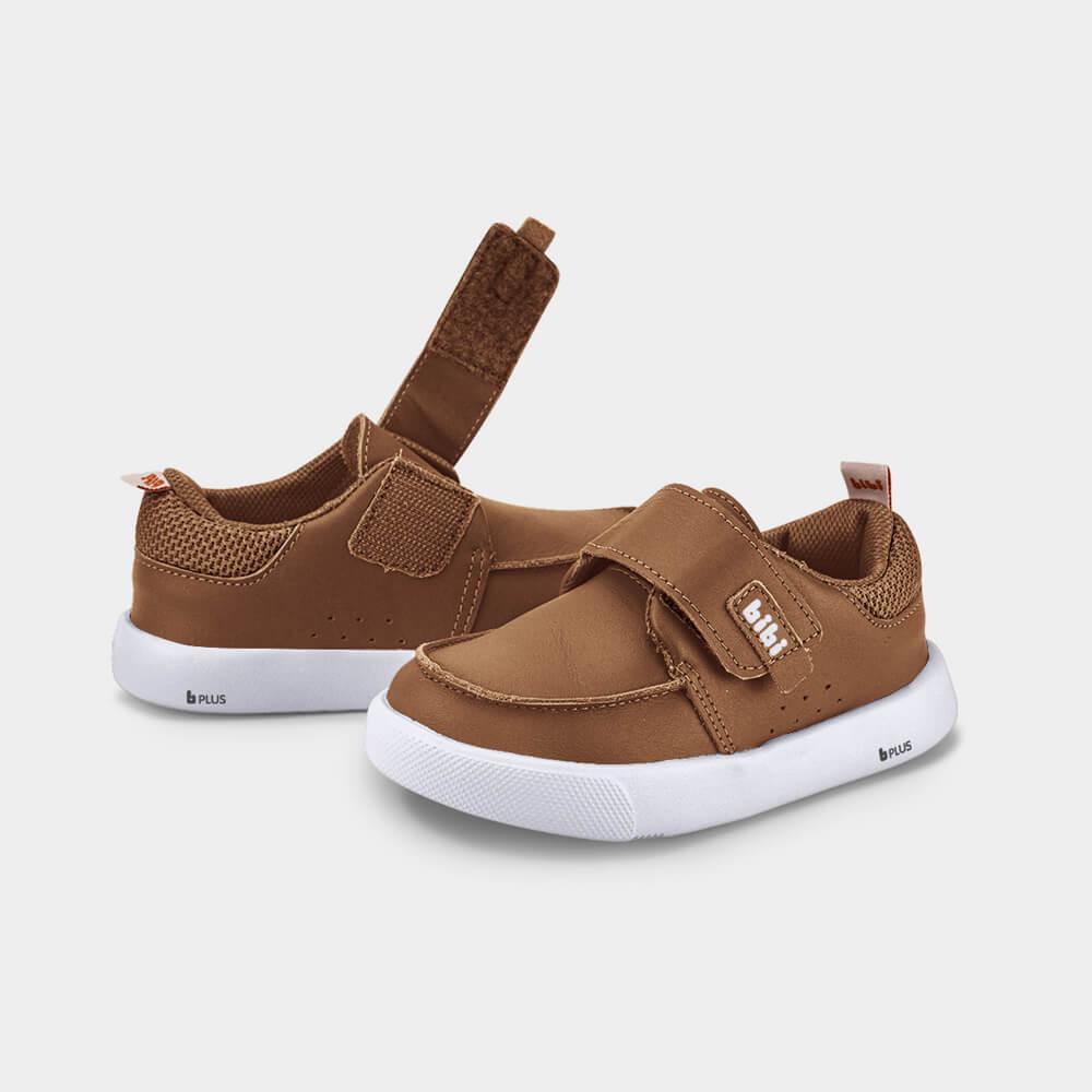 Tênis Infantil Bibi Agility Mini II Marrom com Tira - 1
