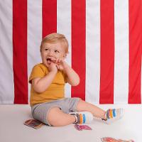 Tênis Infantil Bibi Fisioflex Originals Branco com Azul Marinho de Tiras - 2