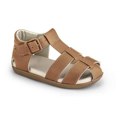 Sandália Infantil Bibi Baby Soft II Marrom com Fivela