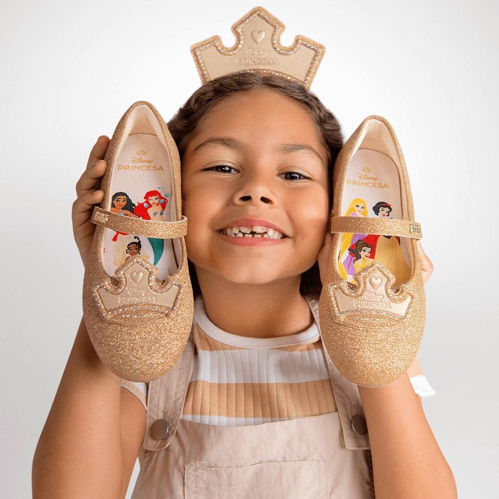 Sapatilha Infantil Bibi Ballerina Basic Princesas da Disney - 2