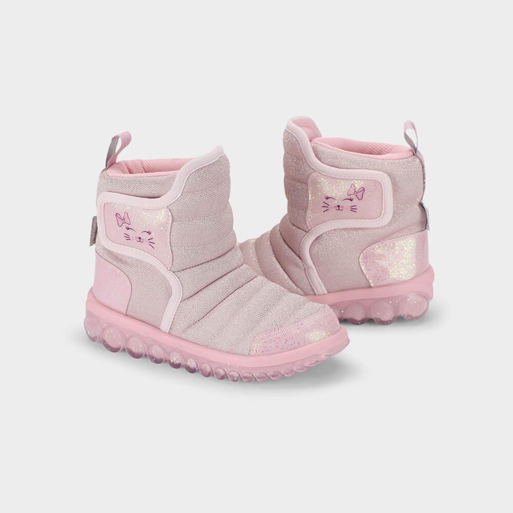 Bota Infantil Bibi Roller 2.0 Rosa de Gatinha - 3