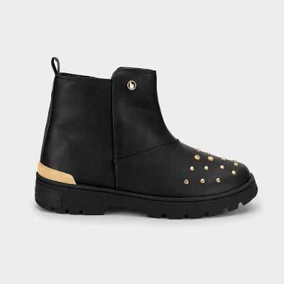 Bota Infantil Bibi Urban Coturno Preta