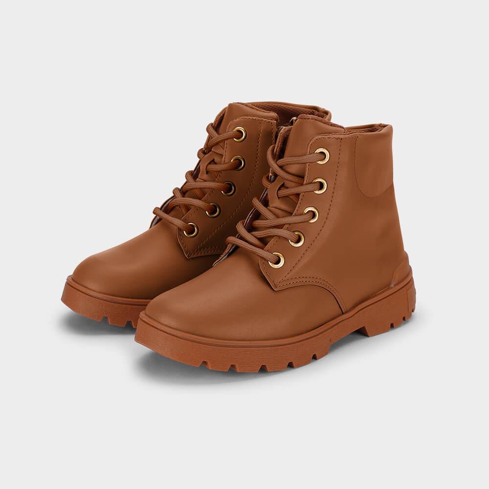Bota Infantil Bibi Urban Coturno Marrom - 2