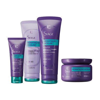 Eudora Kit Siàge Hidratação Micelar (4 itens)