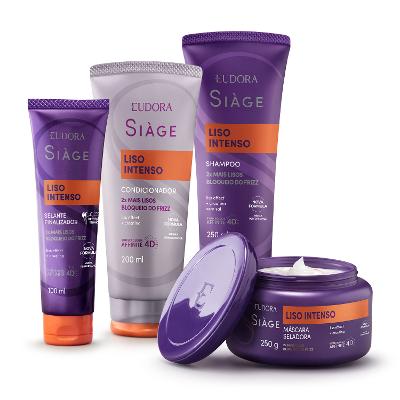Eudora Kit Siàge Liso Intenso (4 itens)