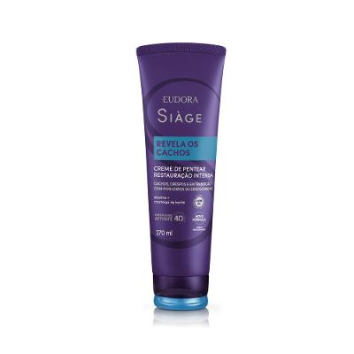 Eudora Creme Para Pentear Siàge Revela Os Cachos 270ml