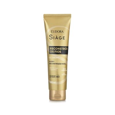 Eudora CC Cream Siàge Reconstrói os Fios 100ml