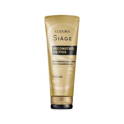 Eudora Shampoo Siàge Reconstrói Os Fios 250ml